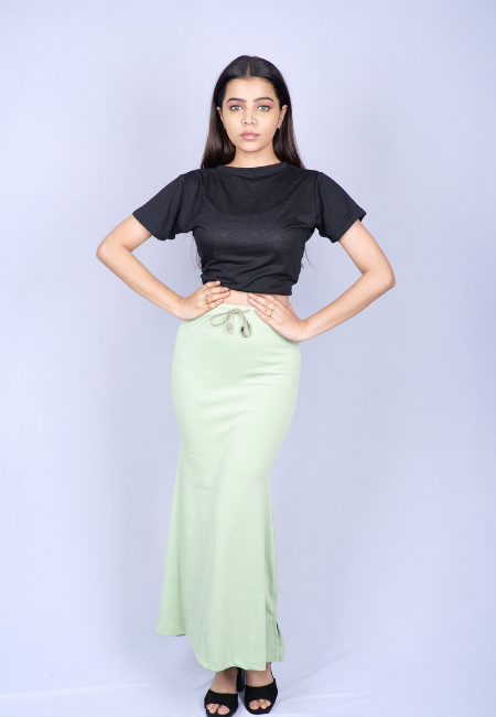 Pista Green Saree Shapewear – Preethi Shapewear