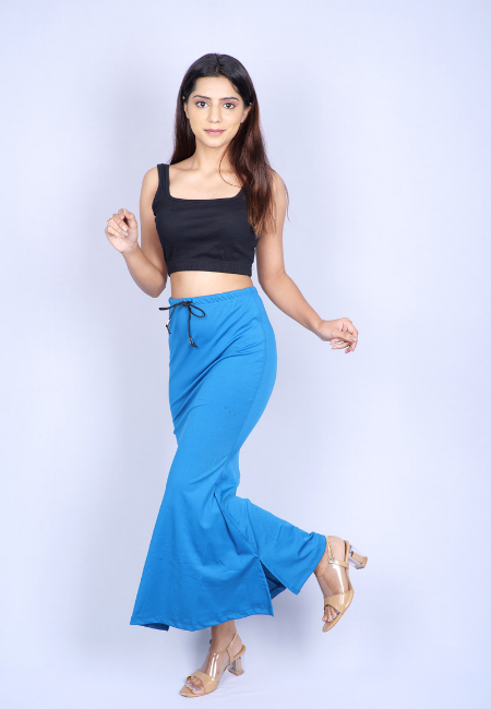 Peacock blue Saree Shapewear – Preethi Shapewear